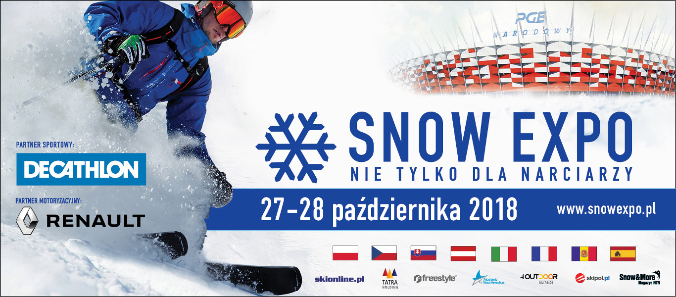 SNOW EXPO 27-28.10.2018 na stadionie PGE Narodowym w Warszawie.